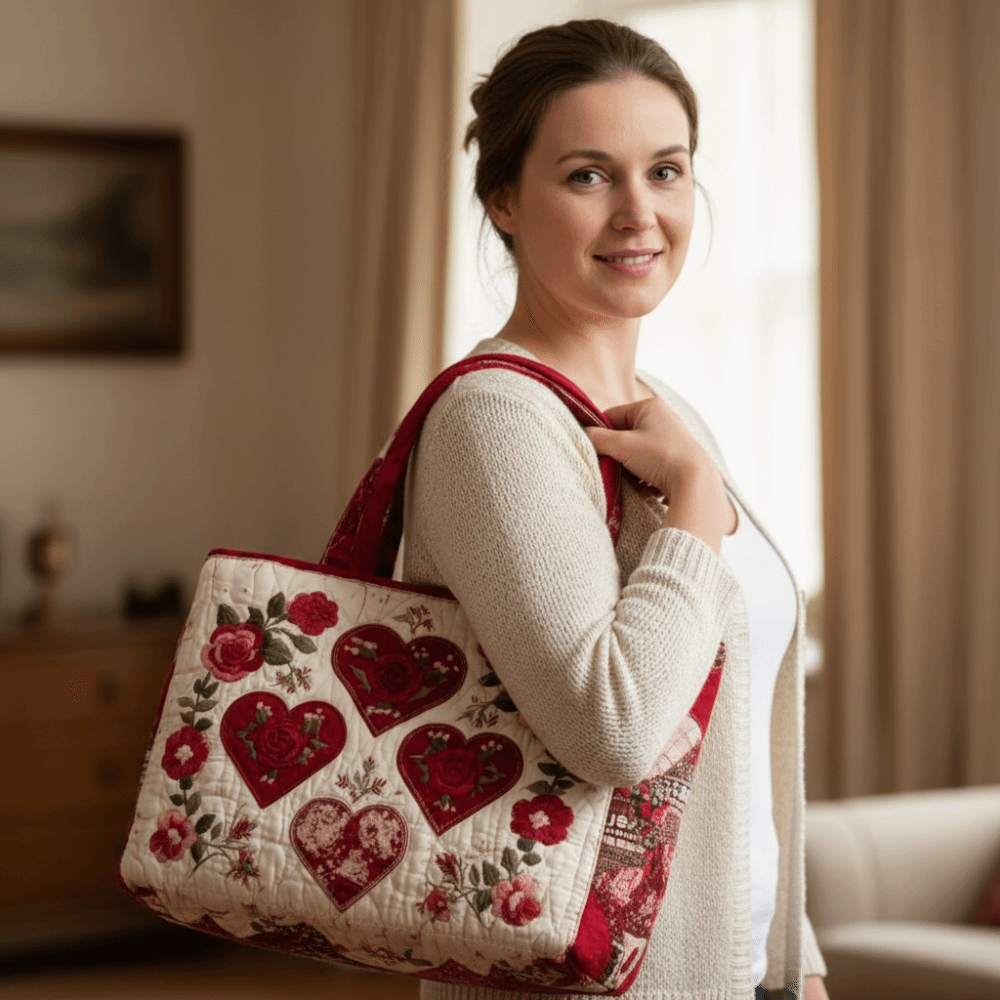 New Cat Pattern Quilted Tote B - đánh giá và giá Luxury Quilted Bags