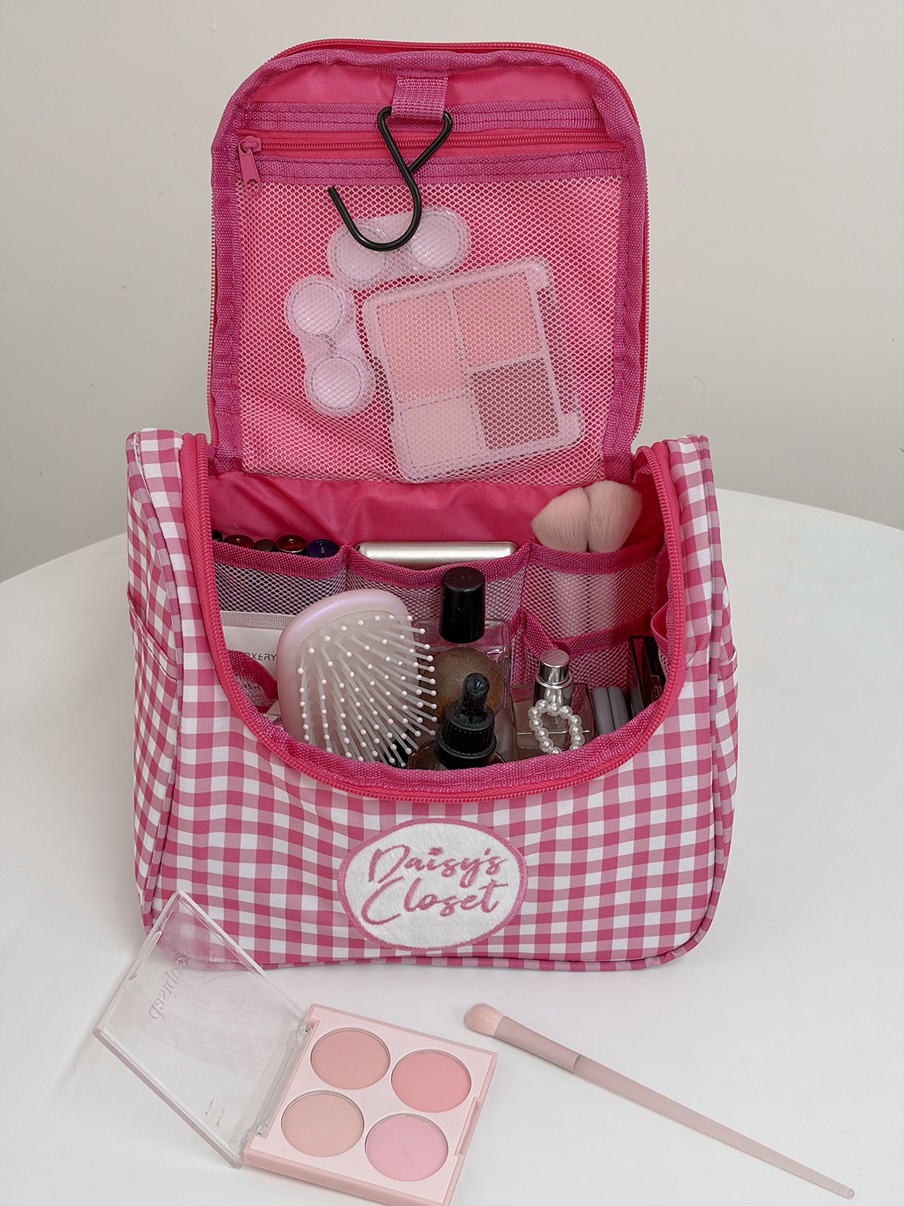 Airfriend Cute Grid Makeup Bag - đánh giá và giá Luxury Bags China Wholesale