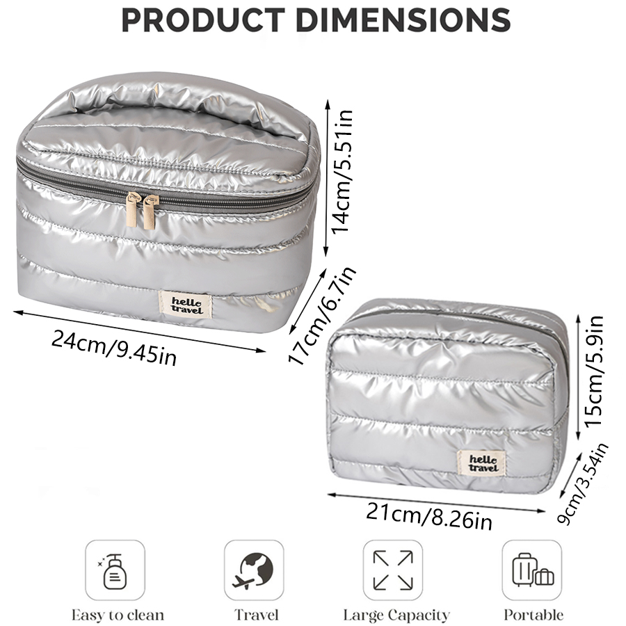 Luxury Large Capacity Makeup B - đánh giá và giá Luxury Quilted Bags