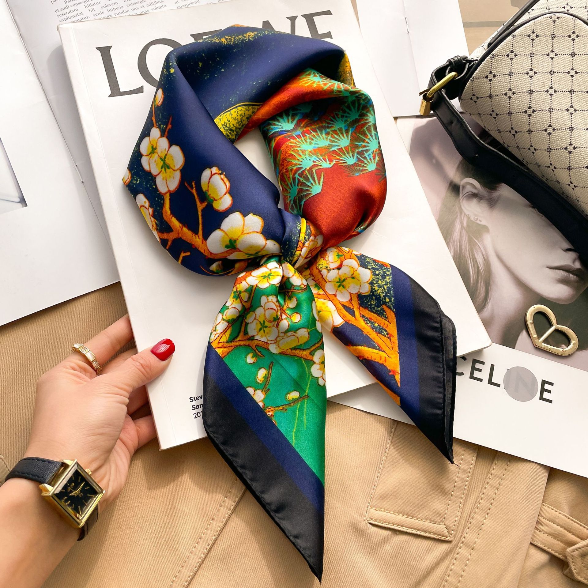 2025 Luxury Fashion Print 70*7 - đánh giá và giá Luxury Bags Duffle