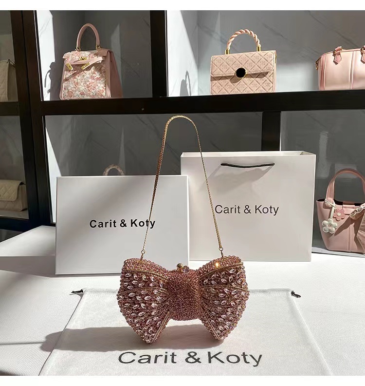 Luxury Metal Box Crystal Shiny - đánh giá và giá Luxury Bags Outlet
