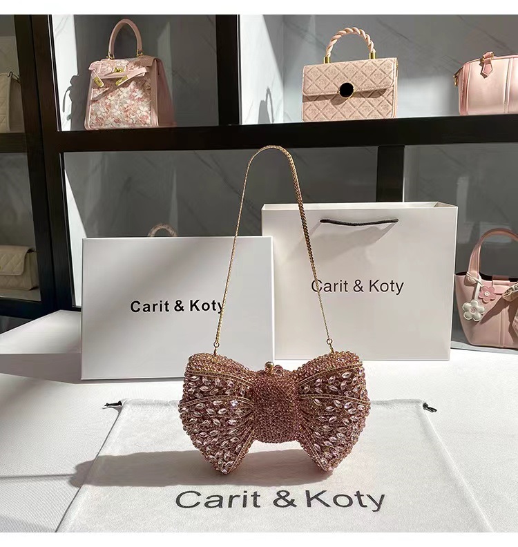 Luxury Metal Box Crystal Shiny - đánh giá và giá Luxury Bags Outlet