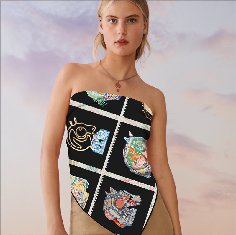 Triangle Silk Scarf Luxury Wom - đánh giá và giá Luxury Bags Hong Kong