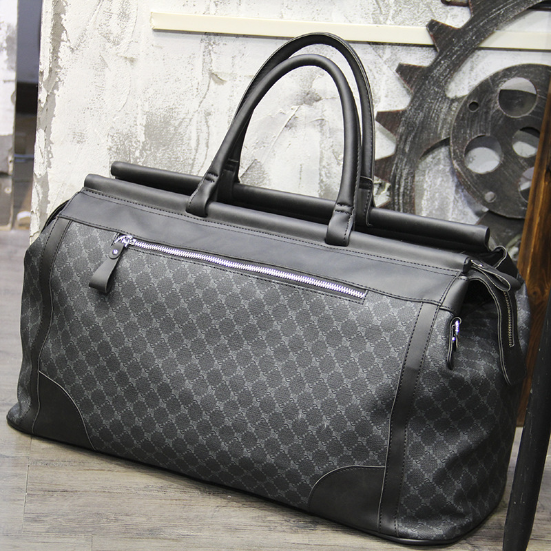 Fashion Plaid Travel Bag Men H - đánh giá và giá Luxury Bags With Zipper