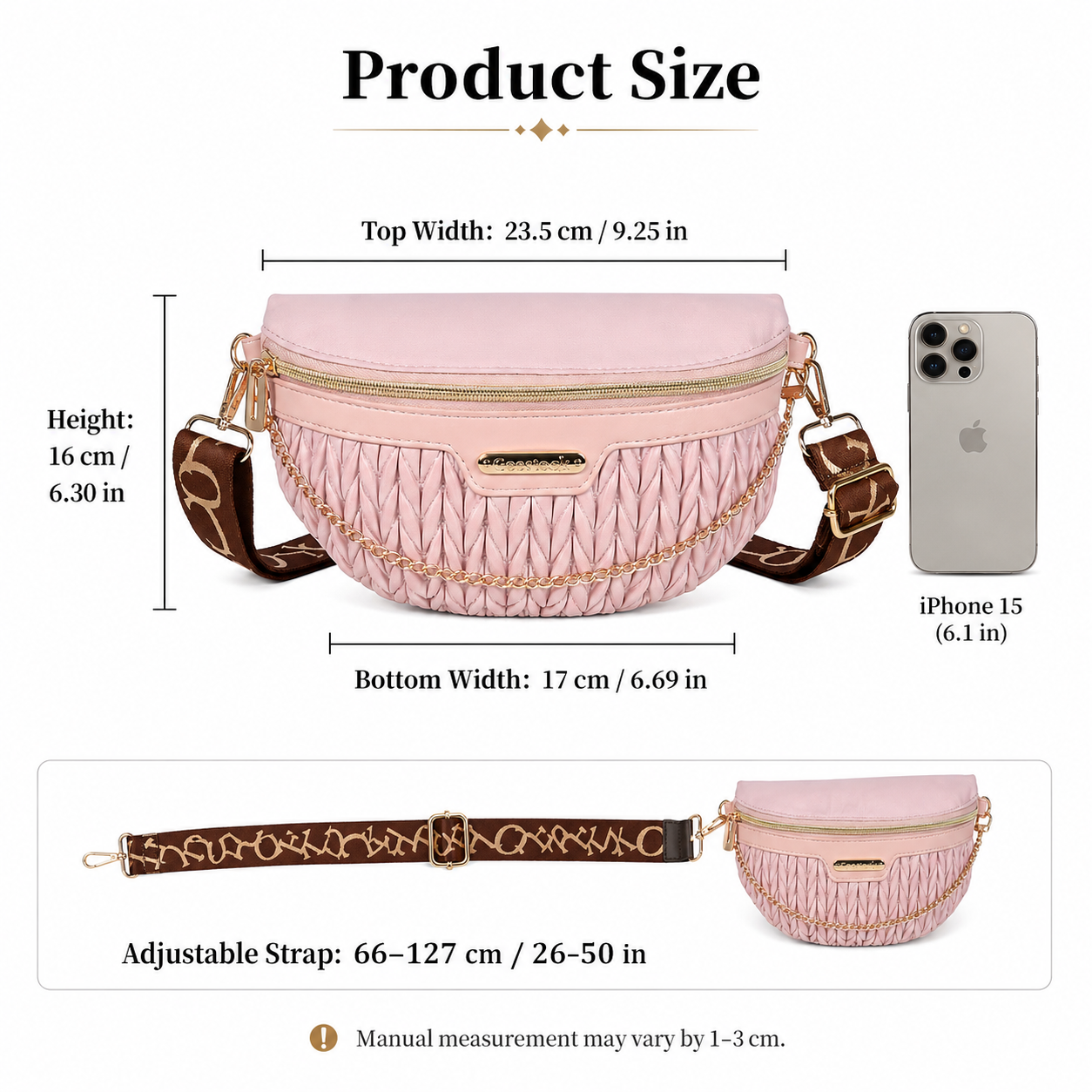Luxury Quilted Waist Pack for  - đánh giá và giá Luxury Quilted Bags
