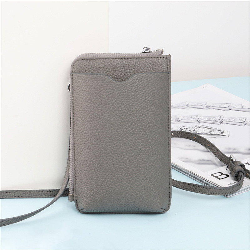 Fashion Genuine Leather Phone  - đánh giá và giá Luxury Bags With Zipper