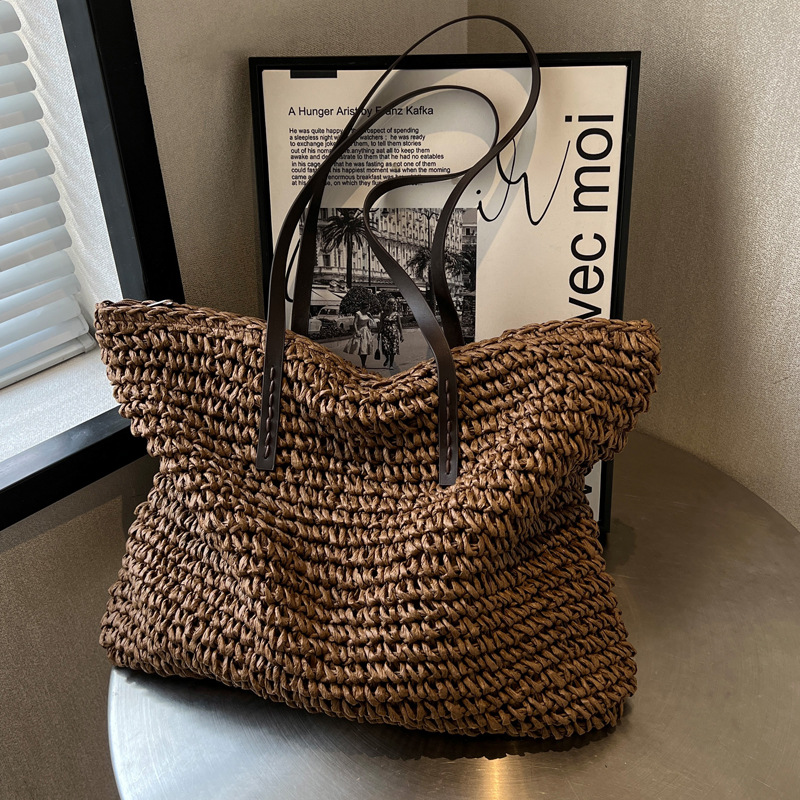 Straw Woven Tote Bags Casual L - đánh giá và giá Luxury Bags For Summer