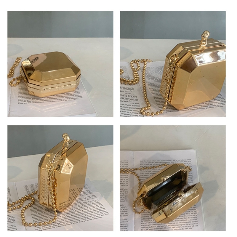 Mini Luxury Gold Party Evening - đánh giá và giá Luxury Bags With Zipper