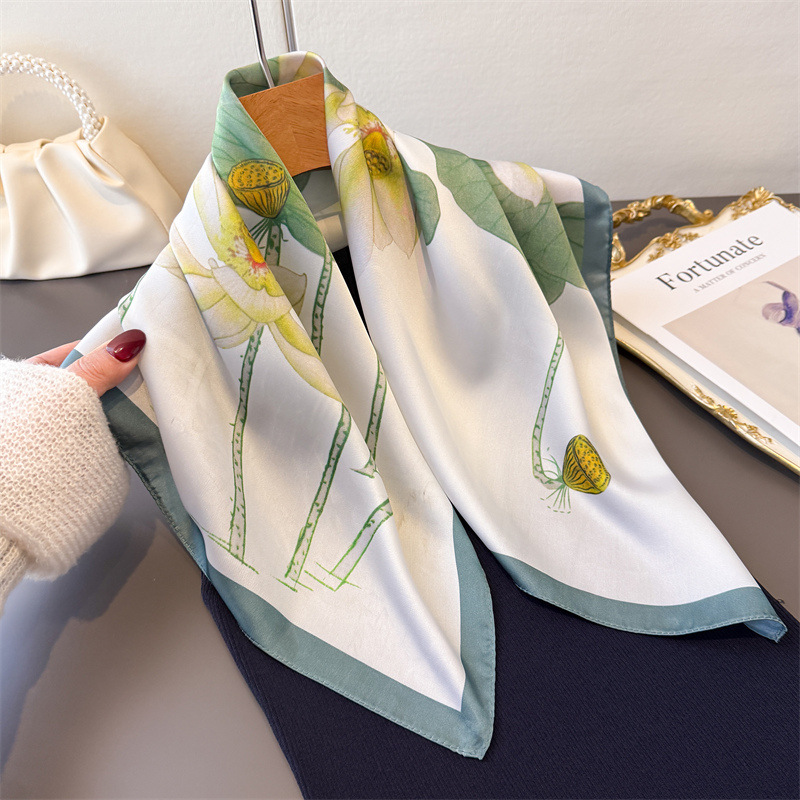 New Silk Square Scarf Women Lu - đánh giá và giá Luxury Bags For Summer