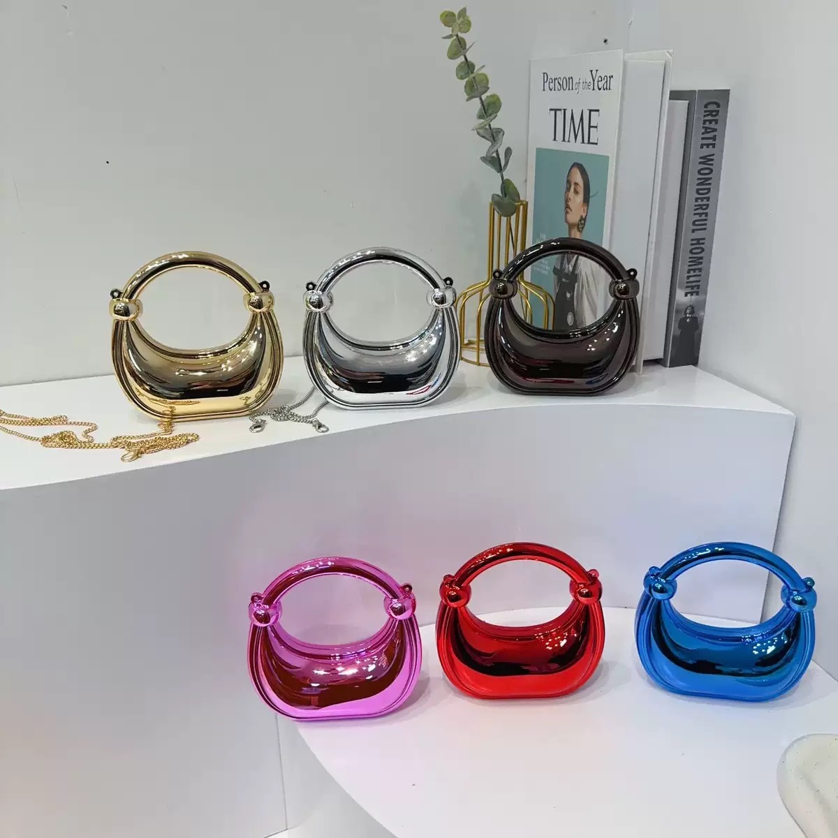 Mini Golden Evening Bag Purses - đánh giá và giá Luxury Bags Duffle