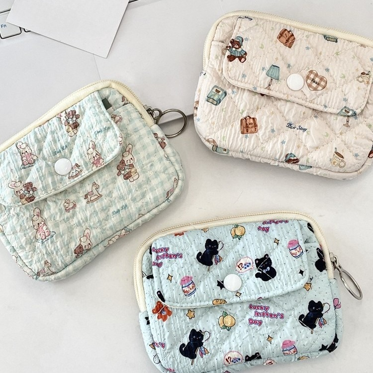 Coin Purses Classic Flip Card  - đánh giá và giá Luxury Quilted Bags