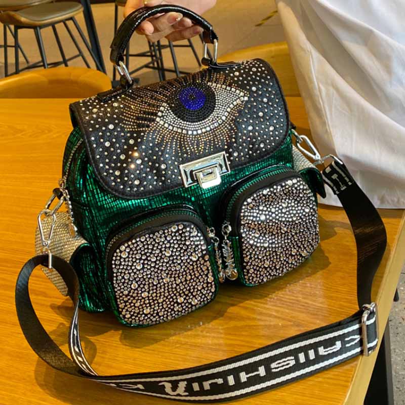 Fashion Women Backpack Big Cap - đánh giá và giá Luxury Bags With Zipper