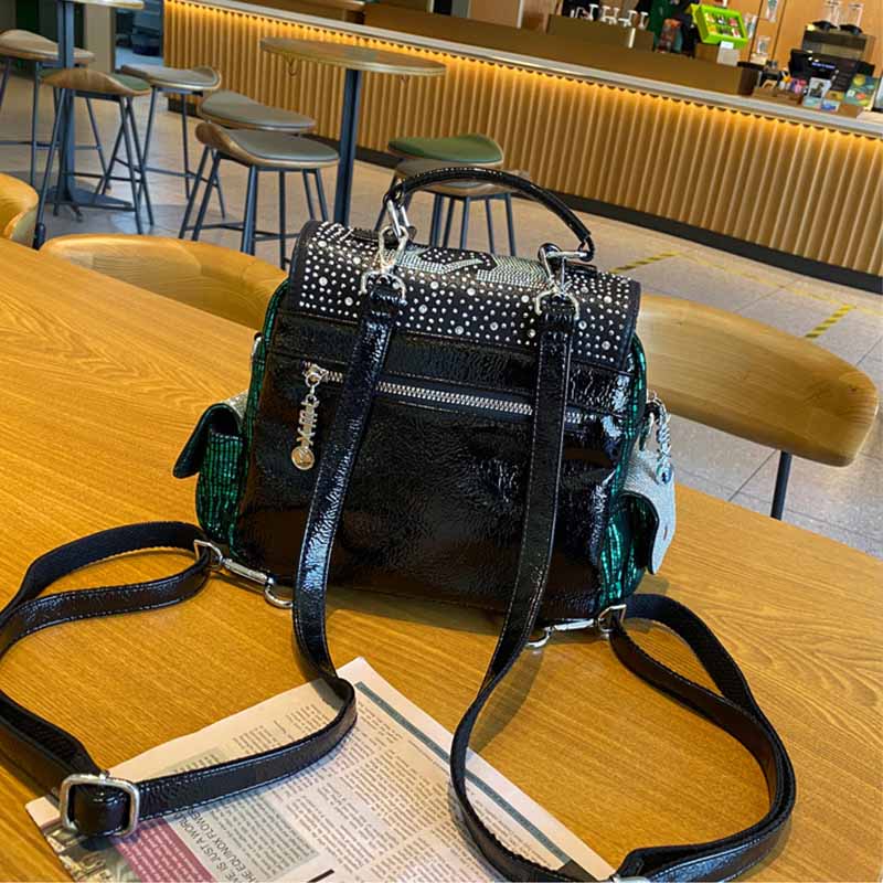 Fashion Women Backpack Big Cap - đánh giá và giá Luxury Bags With Zipper