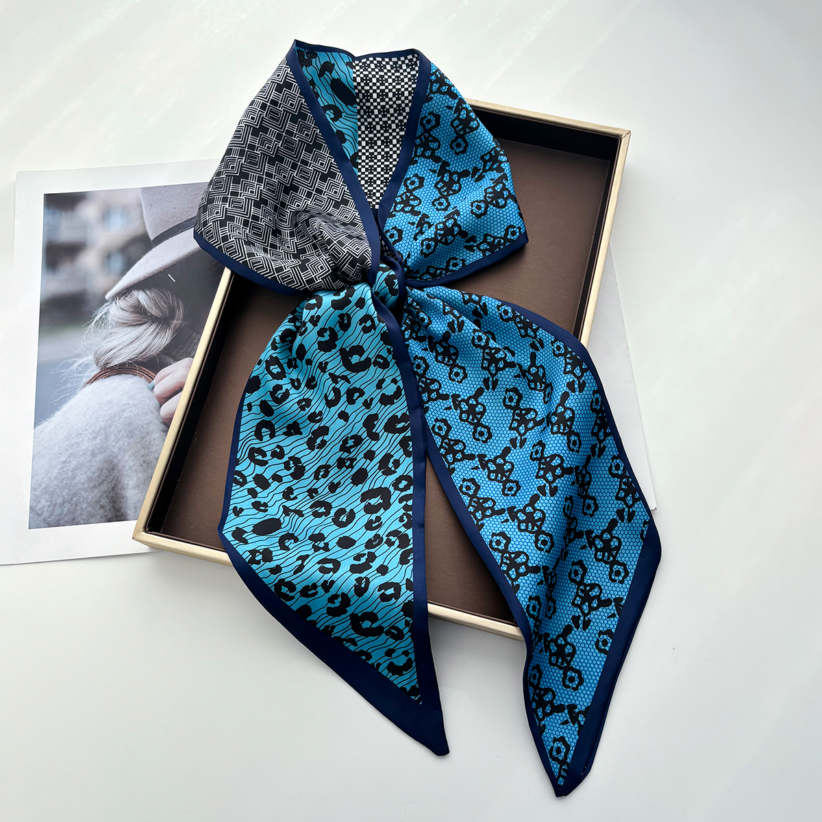 Leopard Printed Skinny Scarf F - đánh giá và giá Luxury Bags For Summer