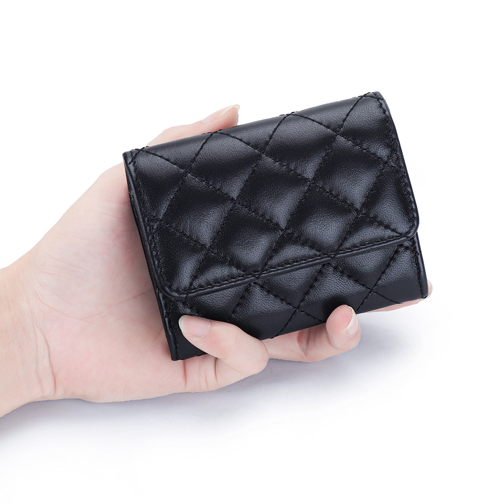 Sheepskin Quilted Card Holder  - đánh giá và giá Luxury Quilted Bags