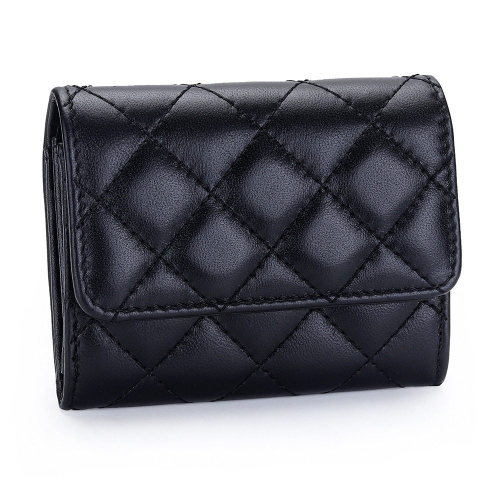Sheepskin Quilted Card Holder  - đánh giá và giá Luxury Quilted Bags