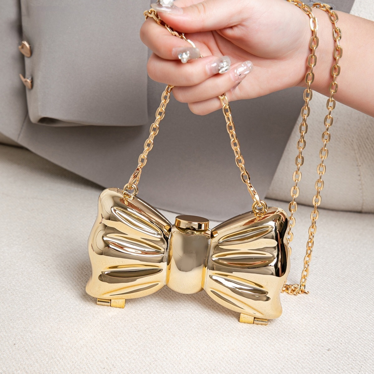 Luxury Fashion Metal Mini Hand - đánh giá và giá Luxury Bags Duffle